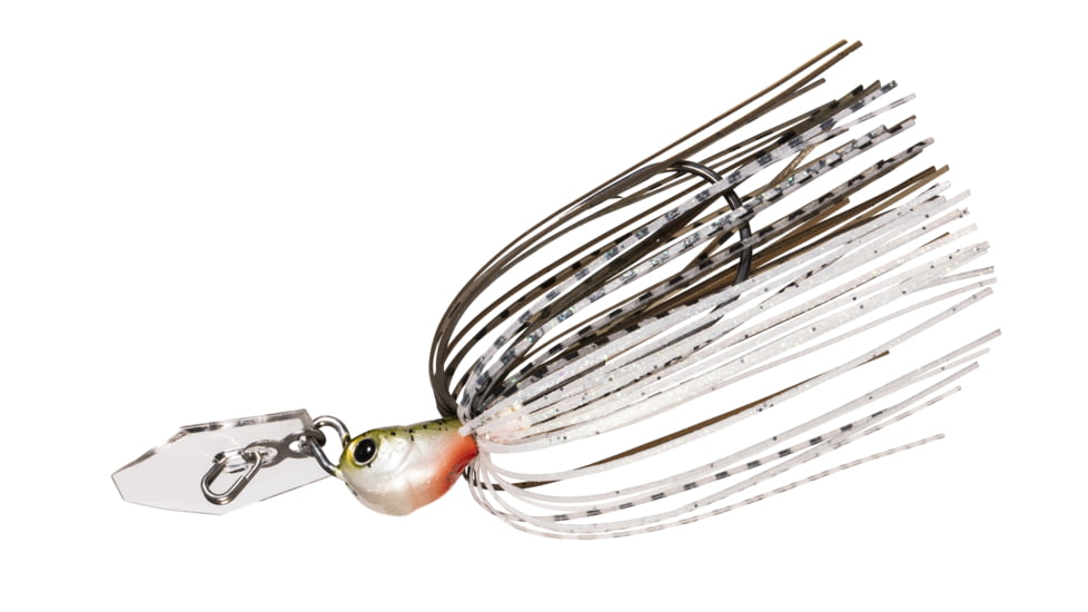 Z-man Chatterbait Jackhammer Stealthblade 3/8oz, Green Pumpkin Shad, CBSB38-09