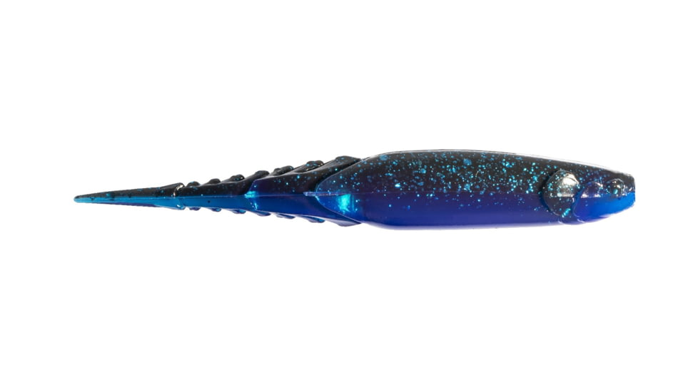 Z-man Chatterspike Blade Baits Lure, 5 Pack, Black/Blue Laminate, 4.5in, CSP45-64PK5
