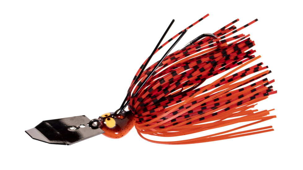 Z-man Crosseyez Chatterbait 1/2oz, Fire Craw, CBCE12-07