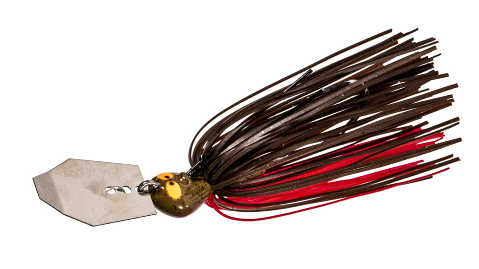 Z-man Crosseyez Chatterbait 3/8oz, Chili Dog, CBCE38-10
