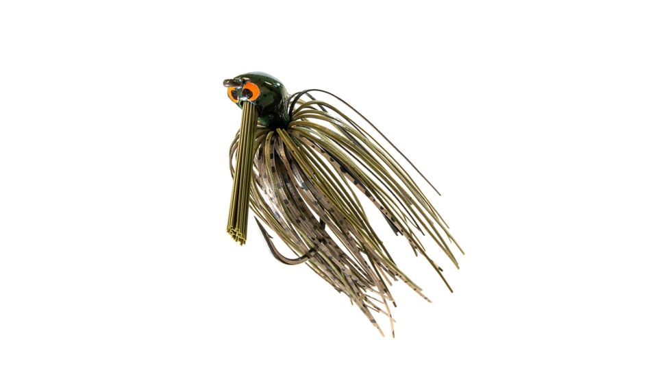 Z-man CROSSEYEZ FLIPPING JIG 3/8oz GREEN PMPKN CEFL38-02