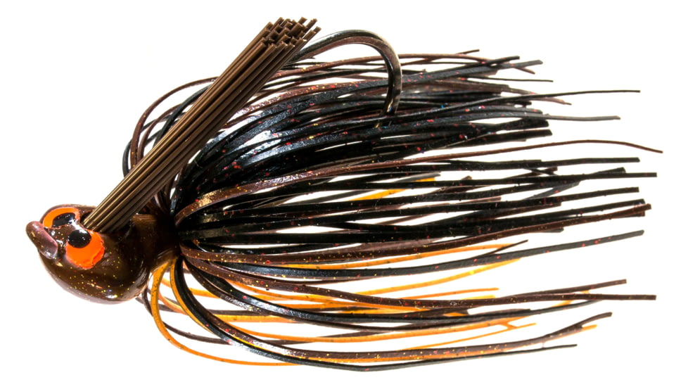 Z-man Crosseyez Flipping Jig 3/8oz, Moccasin Craw, CEFL38-03