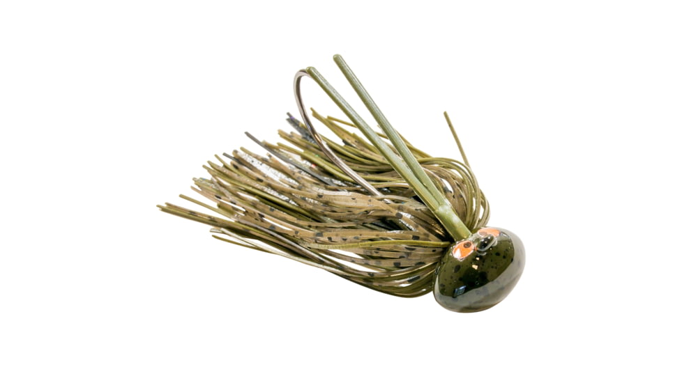 Z-man Crosseyez Football Jig 1/2oz, Green Pumpkin, CEFB12-02