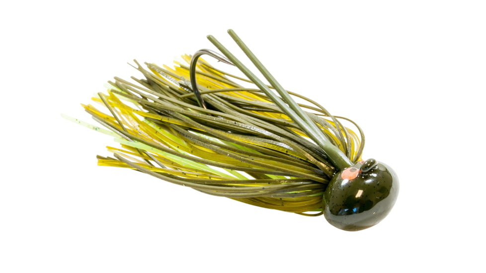 Z-man Crosseyez Football Jig 1/2oz, Green Pumpkintreuse, CEFB12-05