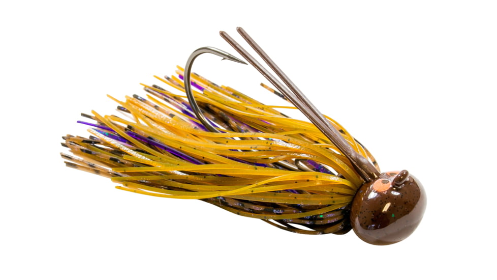 Z-man Crosseyez Football Jig 3/4oz, Pumpkin Jelly, CEFB34-04