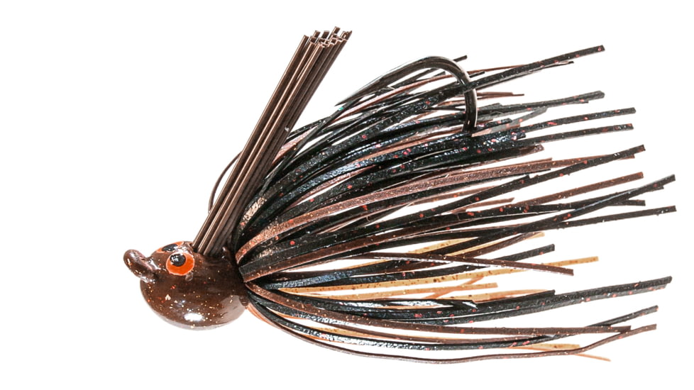 Z-man CrossEyeZ Power Finesse Jig, Moccasin Craw, 3/8oz, CEPF38-03