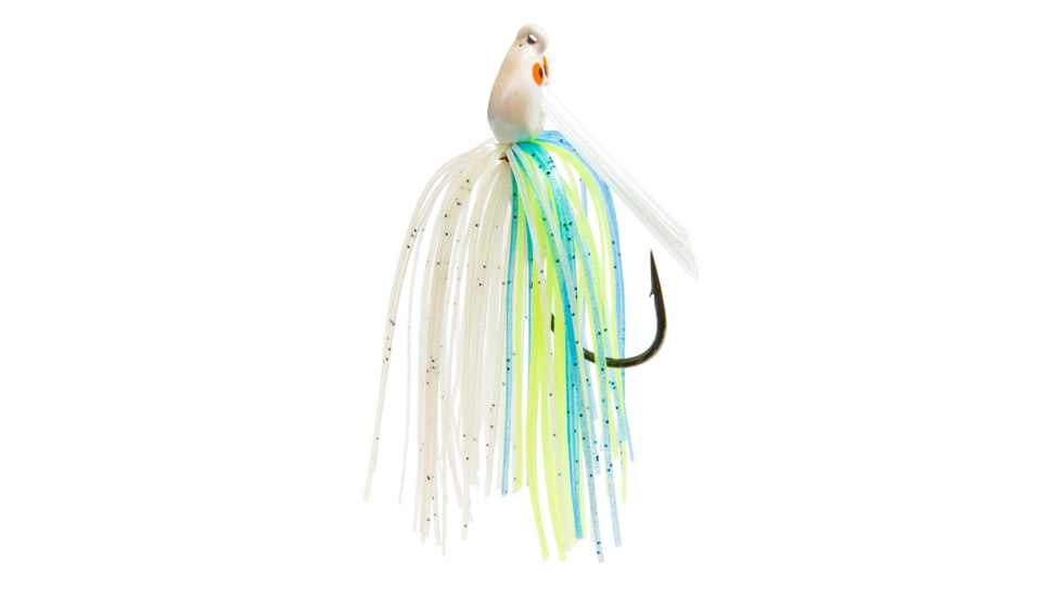 Z-man Crosseyez Snakehead Swim Jig, 3/8oz, Citrus Shad, CESJ38-05