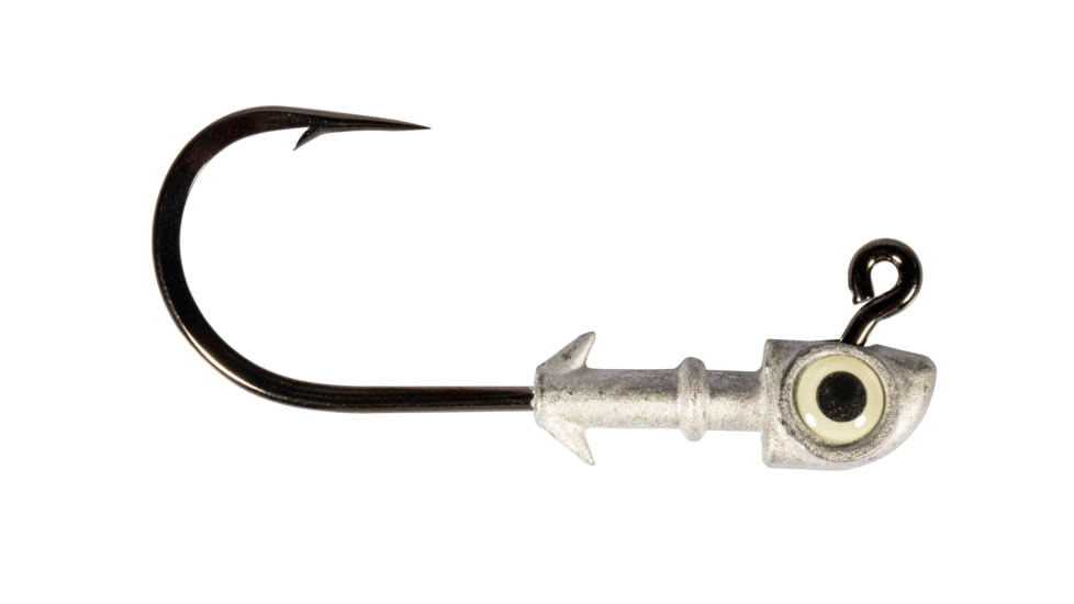 Z-man Diezel Eye Jighead, 3/4 oz, 6/0, 2 Pack, Glow, DE6034-02PK2