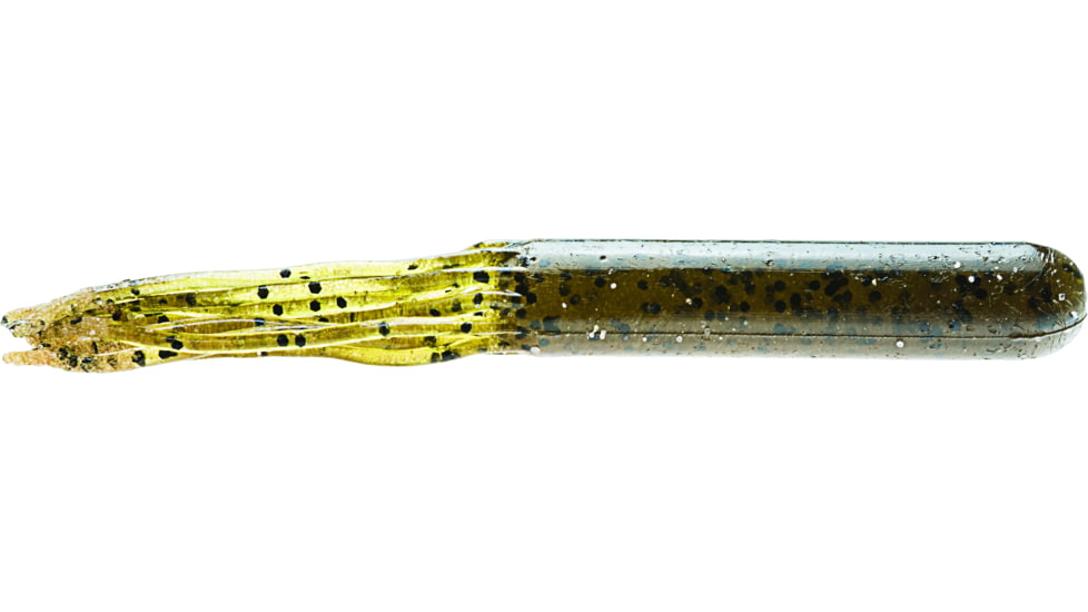 Z-man Elaztech Ez Tubez Tube Bait, Green Pumpkin, 4in6 Pack, EZTUBE4-46PK6
