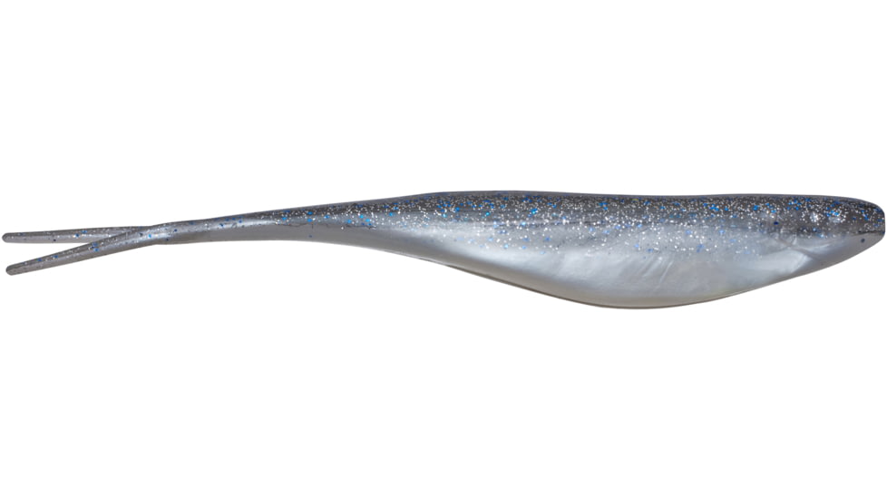 Z-man Elaztech Streakz XL Darting Shad, 2, 8in, Smoky Shad, STRKXL-57PK2