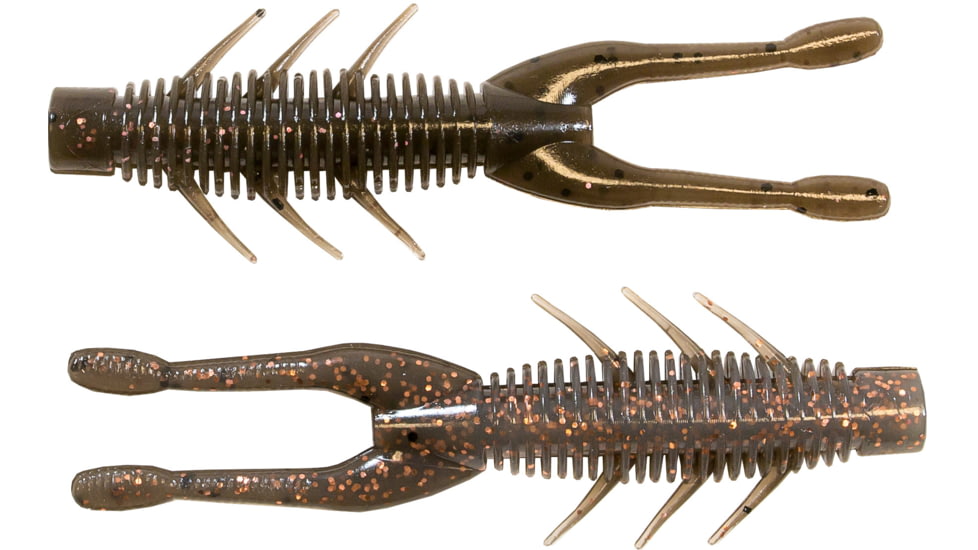 Z-man Elaztech TRD Hogz Creature Bait, 6, 3in, Mudbug, THOGZ-325PK6