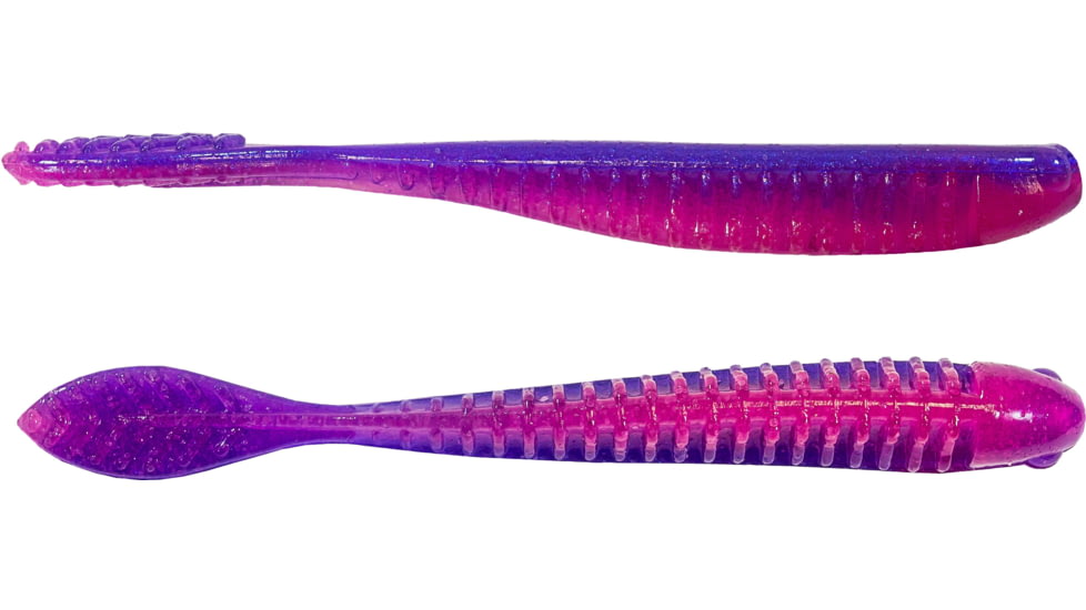 Z-man Trick Shotz Soft Bait, 6, 3.5in, Twilight, TS35-345PK6