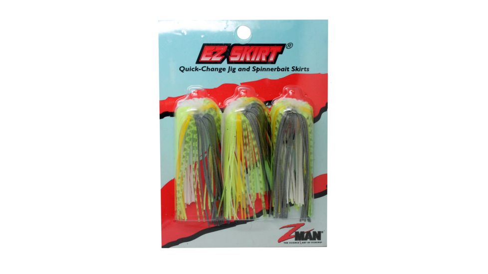 Z-man EZ SKIRT CHART SEXY SHAD 3PK SK-EZ042PK3
