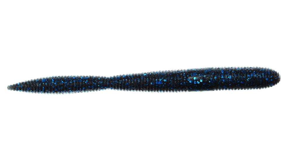 Z-man Fattyz Soft Bait, 6, 5in, Black-blue, FAT5-02PK6