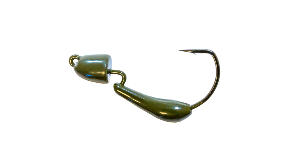 Z-man Finesse Bulletz 1/5oz, Green Pumpkin, 3 Pack, FBH15-01PK3