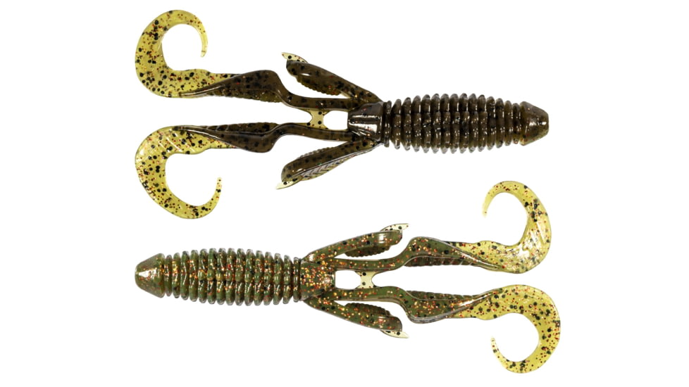Z-man Gremlin Soft Bait Lure, Canada Craw, 4.5in, GR45-310PK4