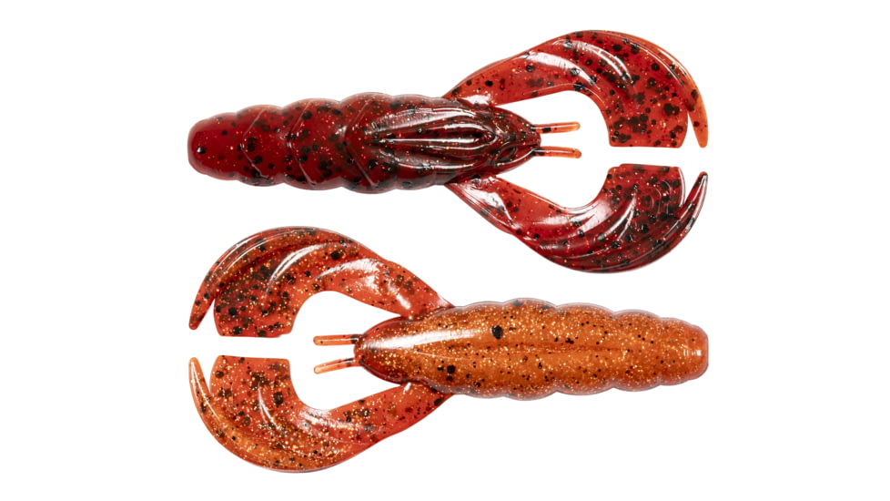 Z-Man Hella Crawz 3.75in Fire Craw 3 Pack, HCR-370PK3