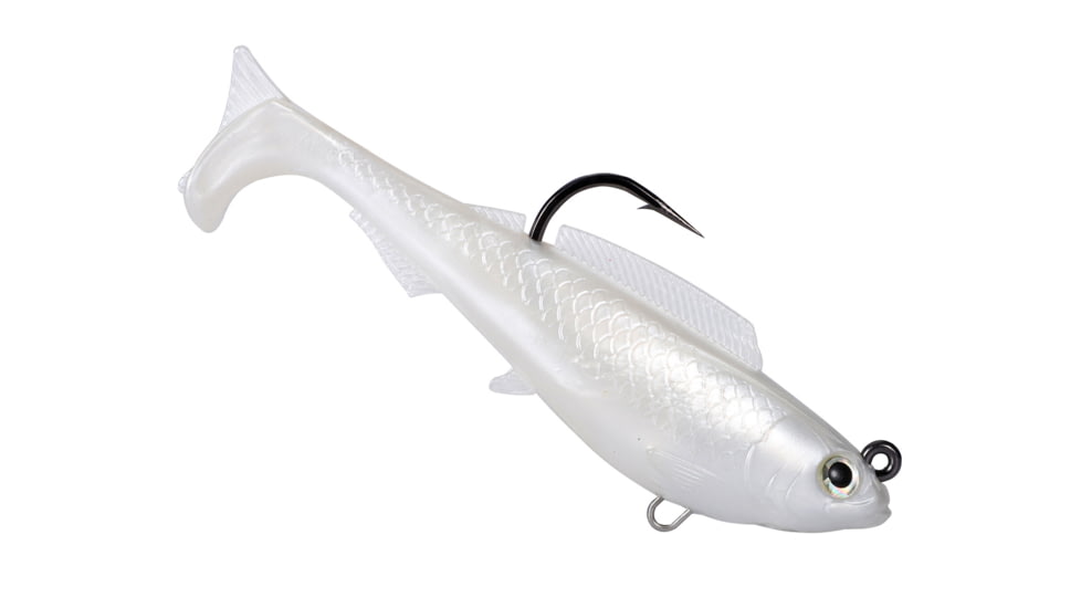 Z-Man Herculez Swimbait 4in Pearl, HERC4-84