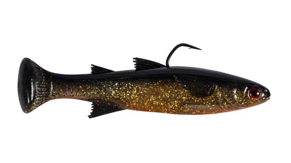Z-man Mulletron LT Swimbait Lure, Goldrush, 4.5in, MTLT45-06
