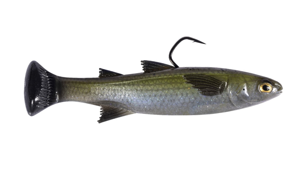 Z-man Mulletron LT Swimbait Lure, Mossback, 4.5in, MTLT45-04
