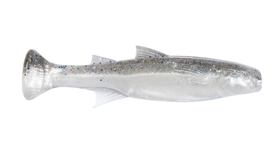 Z-man Mulletron Swimbait Lure, 3 Pack, Smoky Shad, 4in, MT4-57PK3