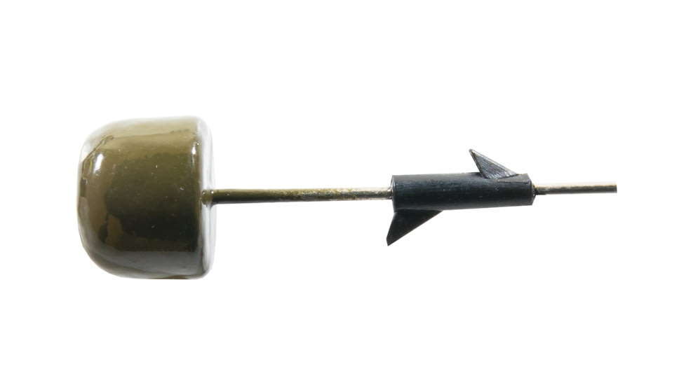 Z-man Neko Shroomz Nose Weights 1/6oz, Green Pumpkin, 4 Pack, NSH16-01PK4