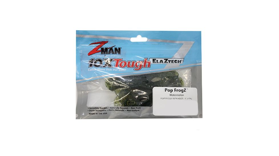 Z-man POP FROGZ 4 WATERMELON4PK POPFROG4-16PK4