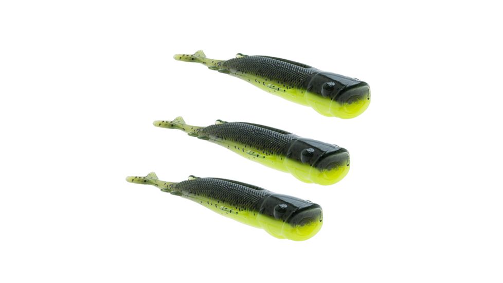 Z-man POP SHADZ 4 WATERMELON/CHART 3PK POPSHAD4-17PK3