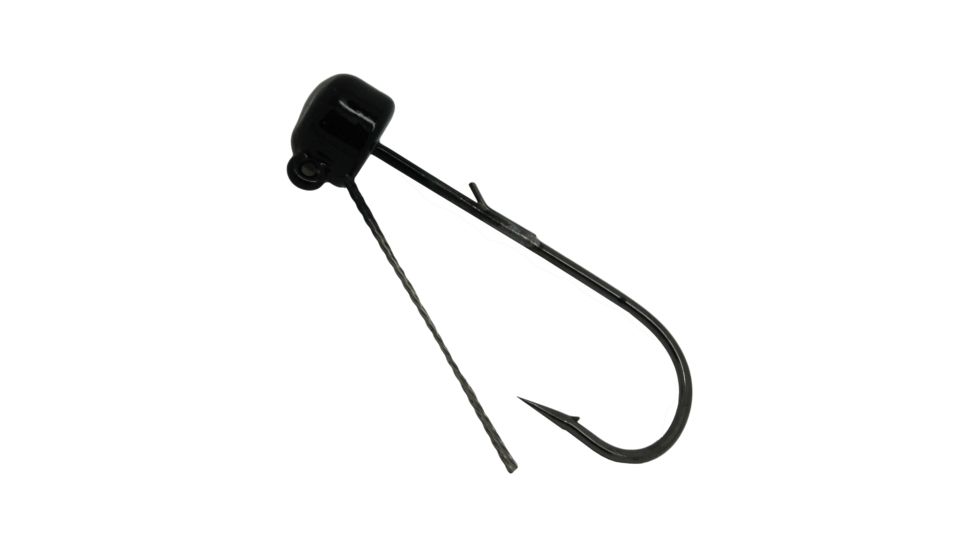 Z-man POWER FINS SHROOMZ WEEDLESS 1/6oz3PK BLK PJHW16-02PK3