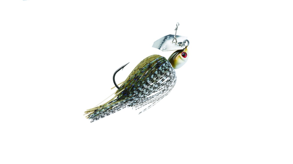 Z-man Project Z Chatterbait Bladed Swim Jig 1/2oz 5/0 Hook, Green Pumpkin Shad, CB-PZ12-05