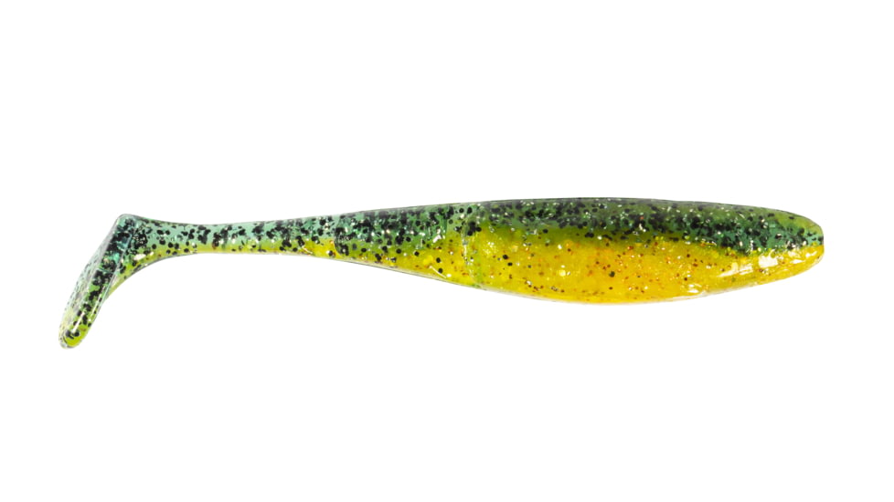 Z-Man Scented Paddlerz 4in Pro Yellow Perch 5 Pack, SPT4-375PK5