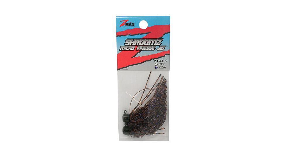 Z-man SHROOMZ MICRO FINESSE JIG 1/8ozPB&amp;J2PK MFJ18-03PK2