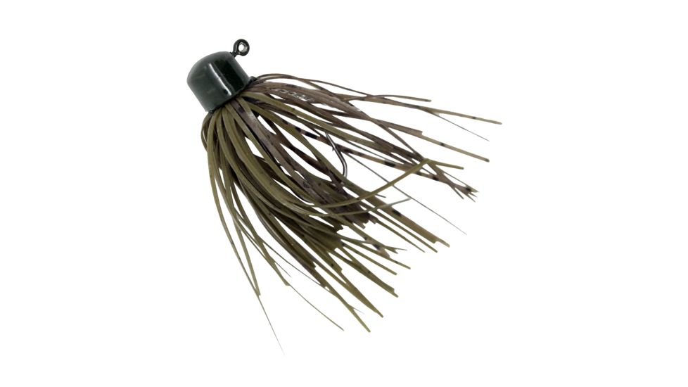 Z-man SHROOMZ MICRO FINS JIG3/16ozGRN PMPKN2PK MFJ316-02PK2