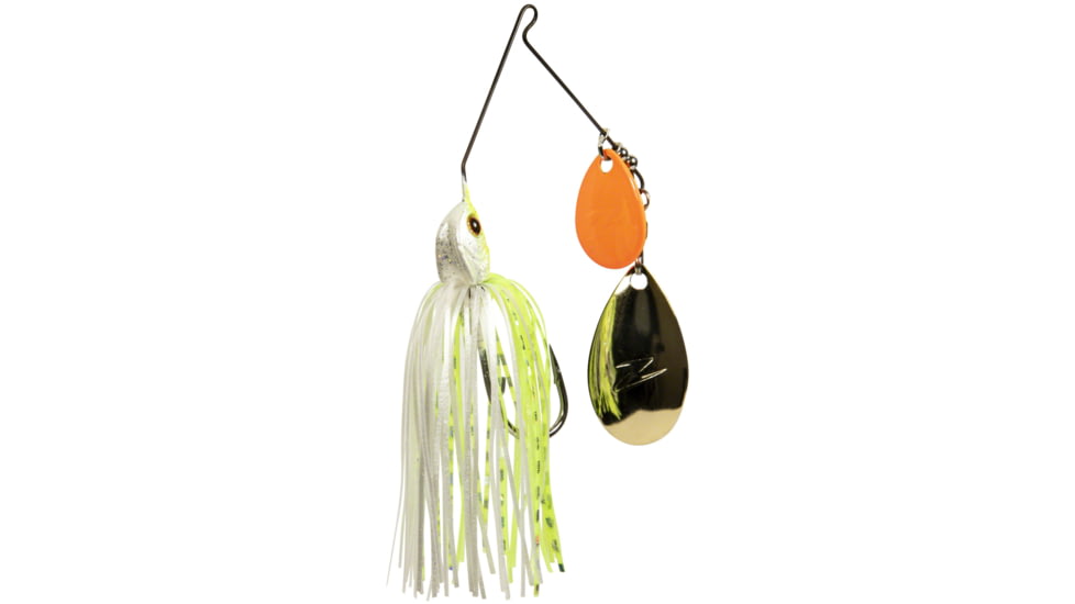 Z-man Slingbladez Power Finesse Indiana Colorado Spinner Baits, 3/8oz, Chartreuse Pearl, SBFT38-02