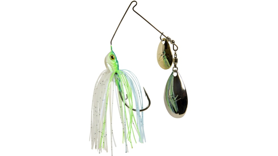 Z-man Slingbladez Power Finesse Indiana Colorado Spinner Baits, 3/8oz, Sexy Shad, SBFT38-04