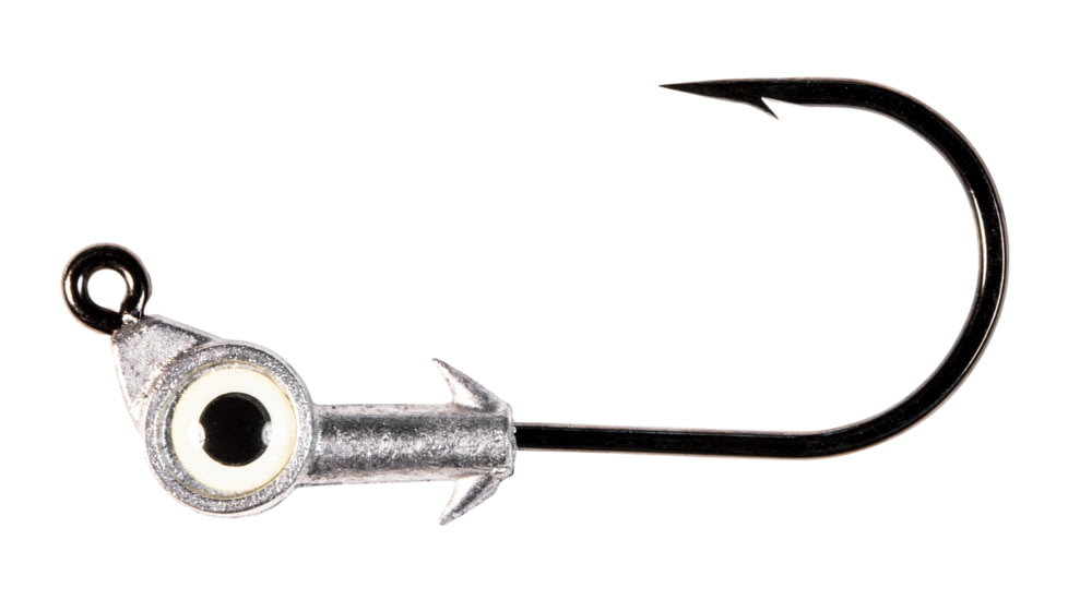 Z-man Swimbait Eye Jigheads 5/0, Glow, 3/8oz, 3 per Pack, SE5038-03PK3
