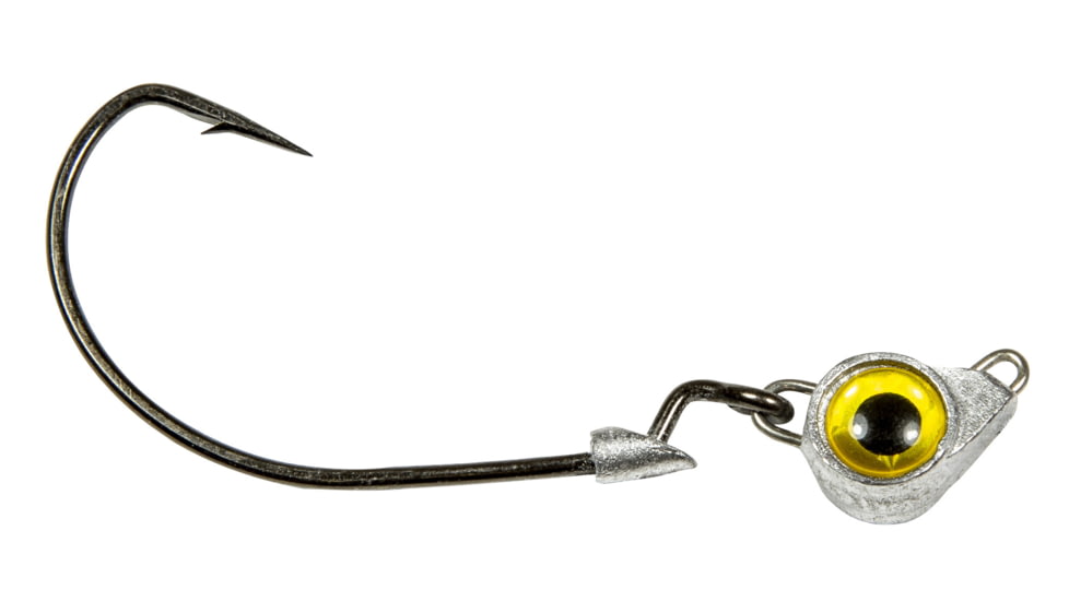 Z-man Texas Eye Jigheads, Gold, 3/16oz, 3 per Pack, TXJH316-04PK3