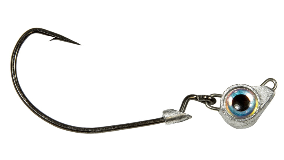 Z-man Texas Eye Jigheads, Pearl, 1/8oz, 3 per Pack, TXJH18-02PK3