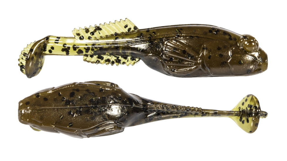 Z-man TRD Gobyz Finesse Lure, 6 Pack, Green Pumpkin, 2.4in, TGB-46PK6