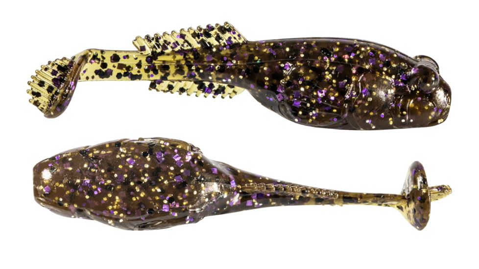 Z-man TRD Gobyz Finesse Lure, 6 Pack, Green Pumpkin Goby, 2.4in, TGB-316PK6