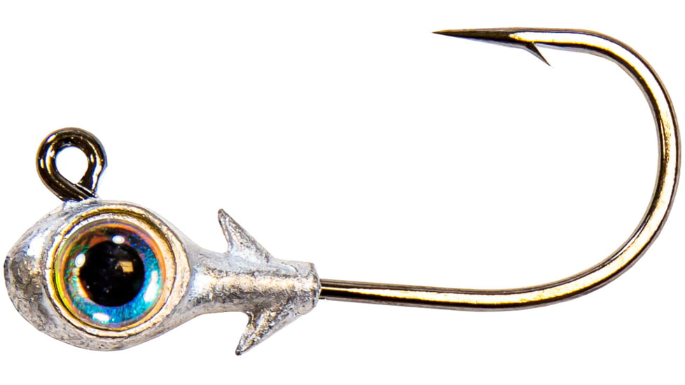 Z-man Trout Eye Finesse Jigheads, Pearl, 1/8oz, 3 per Pack, TEFH18-02PK3