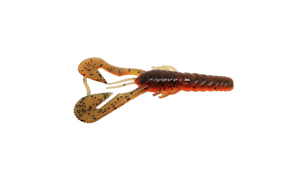 Z-man TURBO CRAWZ 4 GRN PMPKN/ORANGE6PK TCRAW4-47PK6