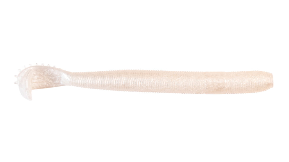 Z-Man Turbo Fattyz 6in Pearl 5 Pack, TFAT-84PK5