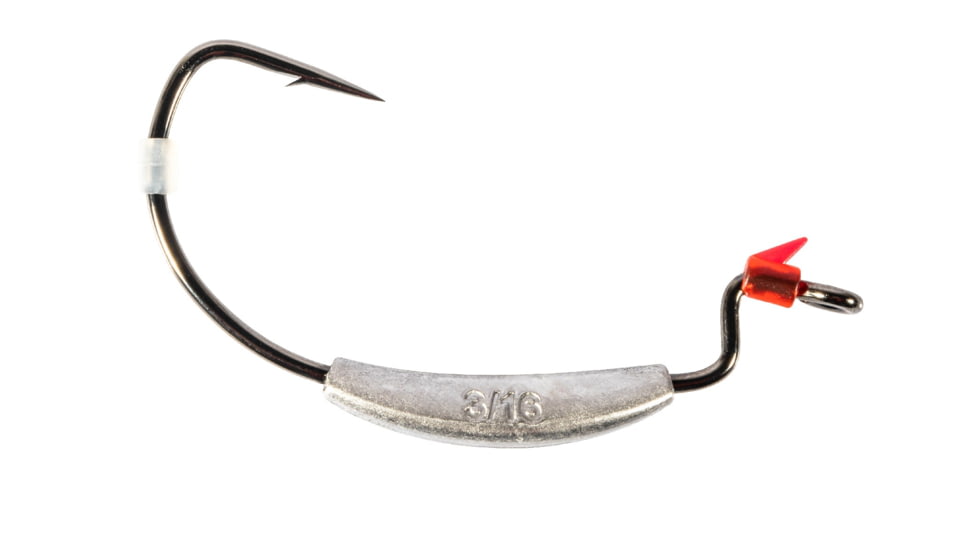 Z-man ZWG Weighted Swimbait Hook, Gray, 3/0, 3/16oz, ZWG30-316PK3