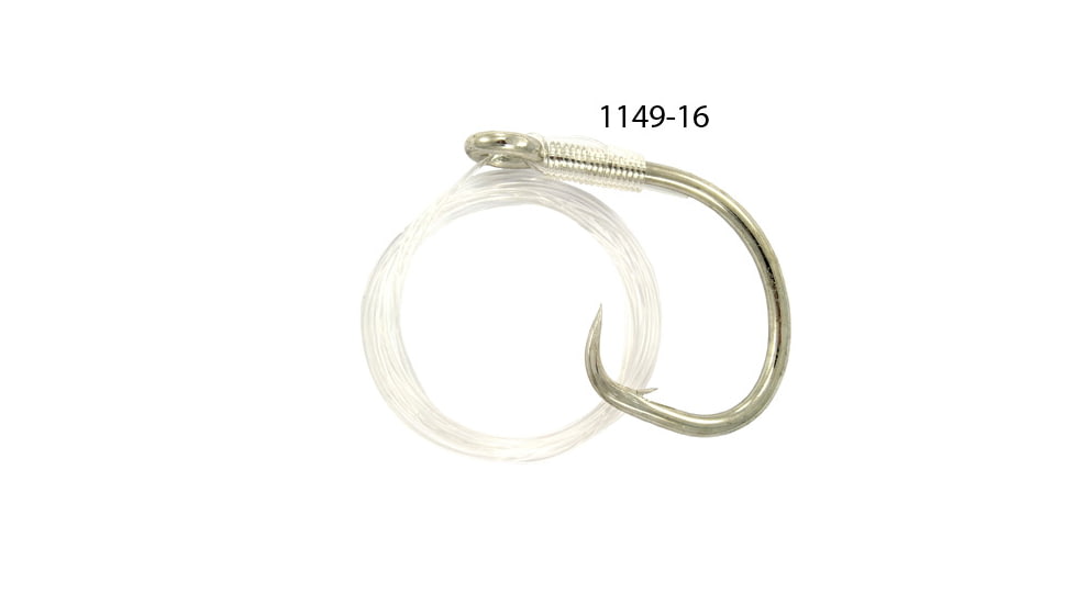 Zak Tackle Halibut Leader Circle Hook