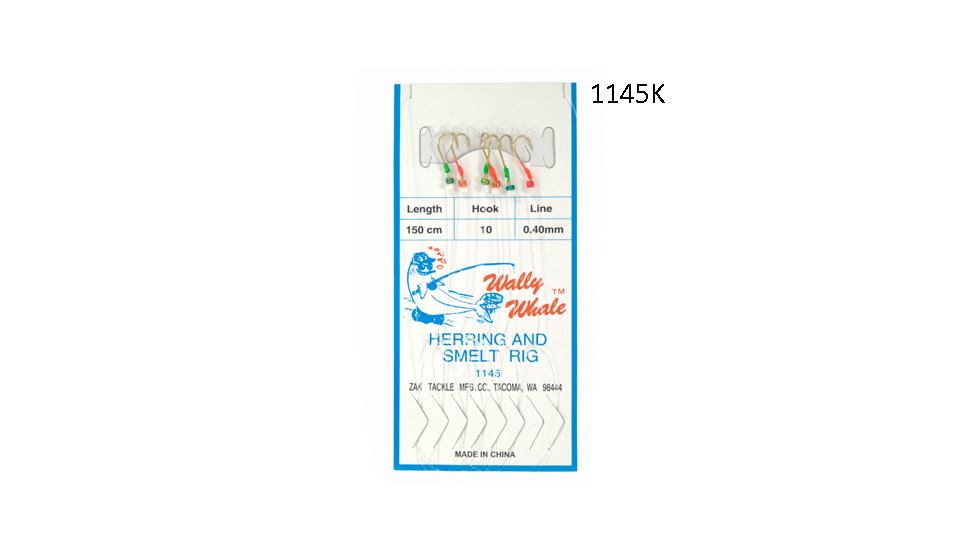 Zak Tackle Herring Jig Number 10Hk, Colored Bead, Z-WW1145K