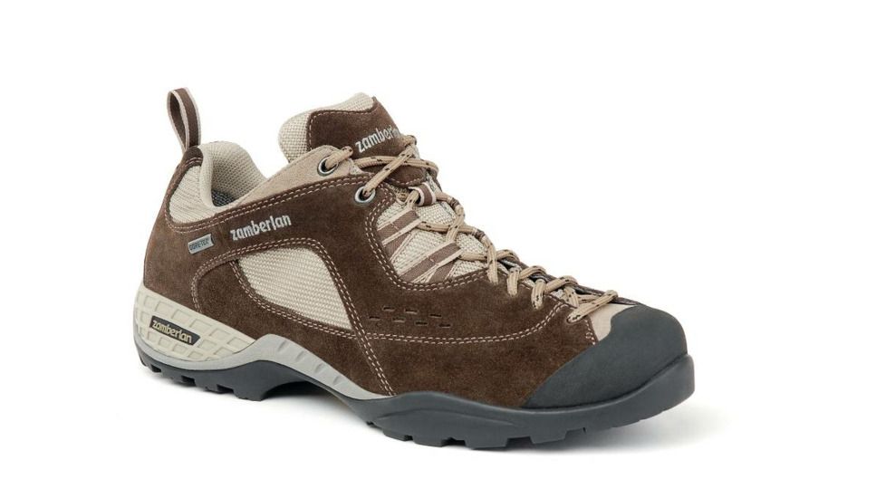 Zamberlan 107 Tucano GT RR Shoe - Men's-Dark Brown/Almond-8 US