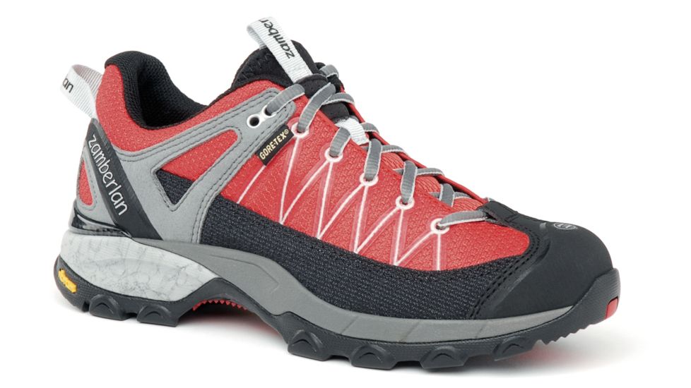 Zamberlan 130 SH Crosser GTX RR Shoe - Womens-8.5 US-Red/Grey