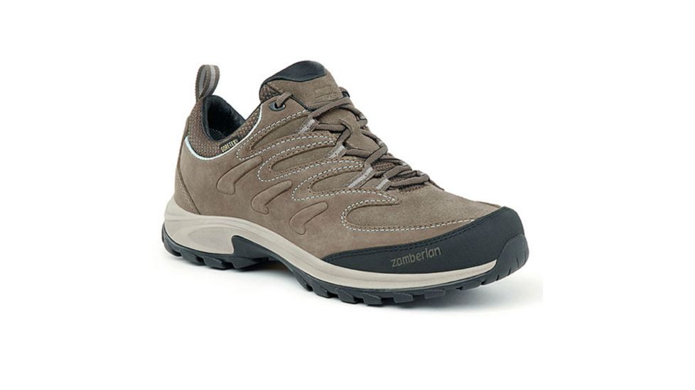 Zamberlan 245 Cairn GTX Hiking Shoe - Womens-Light Grey/Blue-Medium-10 US