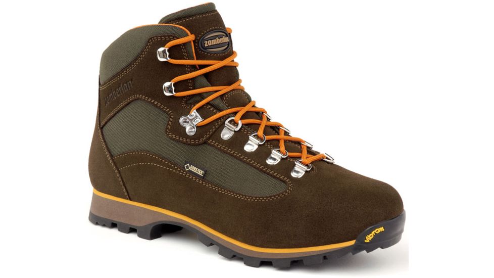 Zamberlan 443 Trailblazer GTX Hiking Boot - Men's-Brown/Orange-Medium-10